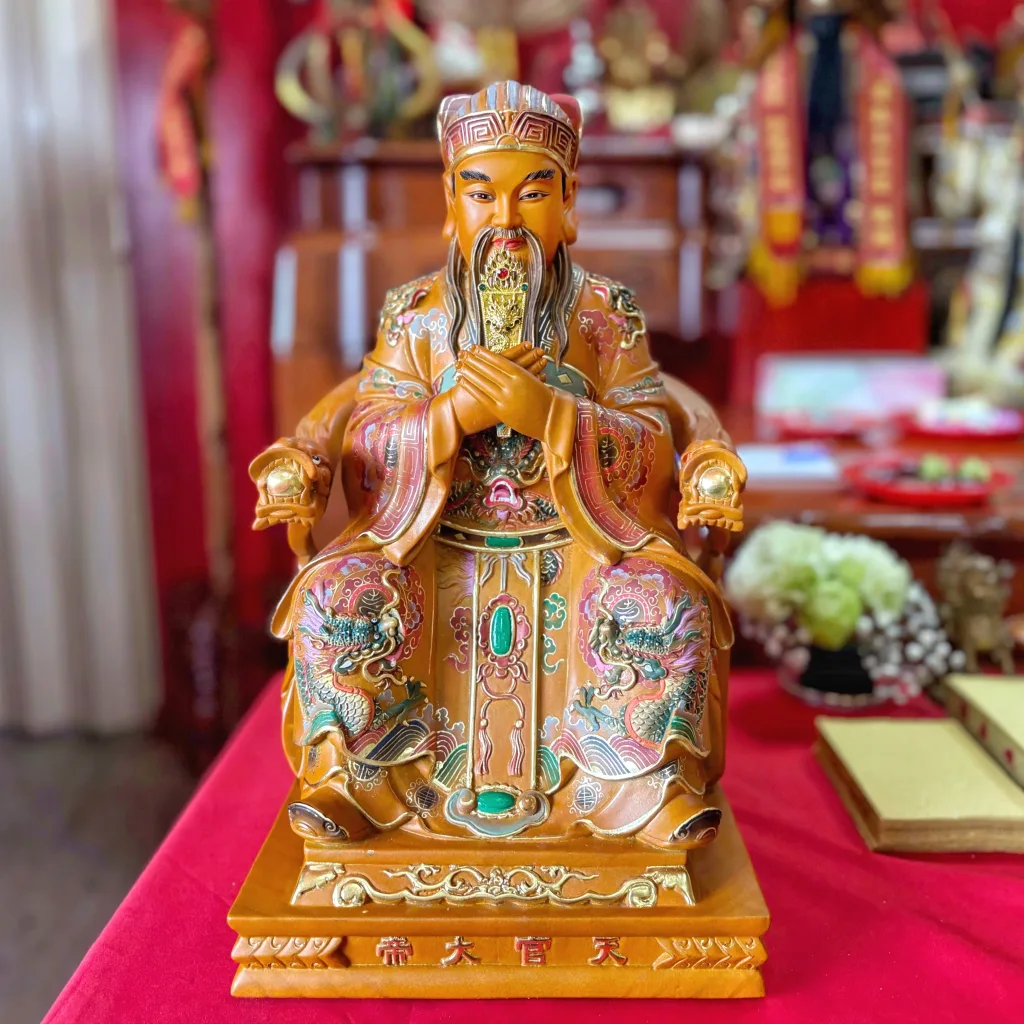 天官大帝_三官大帝_主祀神尊_桃園平鎮靜寧宮